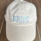 Embroidered 'Bride' Hat