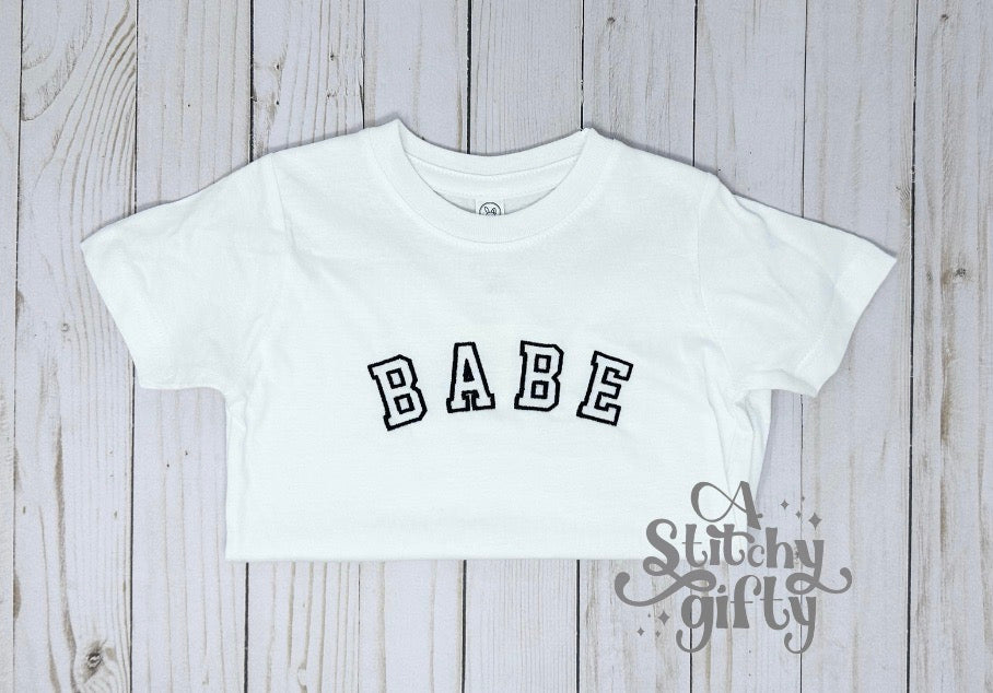 Babe - Kids Embroidered Shirt